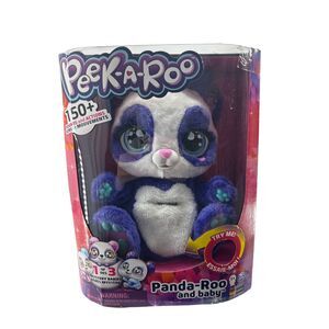 Peek a Roo Panda Interactive Toy Mystery Baby Interactive plush